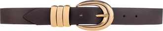 Federica Tosi Emily Riem - Dames - Riemen - Bruin - Xs/S - Leer - Accessoires