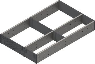 Blum Cjto Separador Inox 3 Div. S.gavetas (mod. D) Para Acces. Tipo 1+2