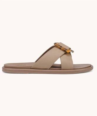 Olukai Womens Lai Slide Sandal In Taupe