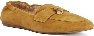 Dune London Womens Ladies Glamper - Suede Tassel Trim Loafers - Tan - Size UK 3