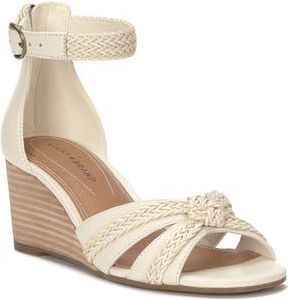 Lucky Brand Jaelah Wedge Sandal in Tusk at Nordstrom Rack, Size 7.5