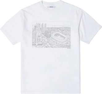 Edmmond Studios T-shirt - Heren - T-shirts - Wit - XL - Katoen - Tops