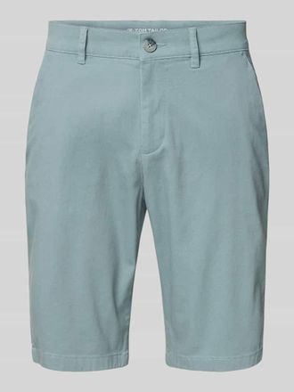 Tom Tailor Slim Fit Chinoshorts aus reiner Baumwolle in Mint, Gr&ouml;&szlig;e 30