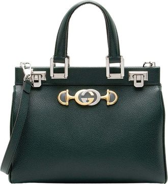 Gucci Calfskin Zumi Small Tote (Authentic Pre-Loved)