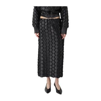Meimeij Dames, Rokken, Zwart, Maat: XS Poliester