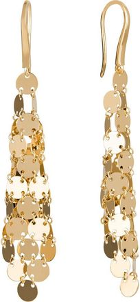 Lana Jewelry 14K Gold Chain Mail Drop Earrings in Yellow at Nordstrom