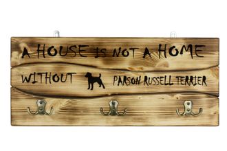 OEM Parson Russell Terrier - Percha Con Perro, Expositor De Medallas, Decoraci&oacute;n Del Hogar De Art-dog