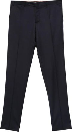 Canali belt-loops trousers - Blue