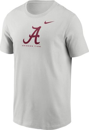 Nike Alabama Courtside Nike Mens Dri-FIT College T-Shirt in Grey | 02ET0BBABN-L7G
