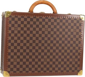 Louis Vuitton Cotteville Trunk Monogram Canvas Brown Canvas Bag (Pre-Owned)