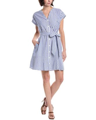 Tommy Bahama Frond Harbor Flounce Shirtdress