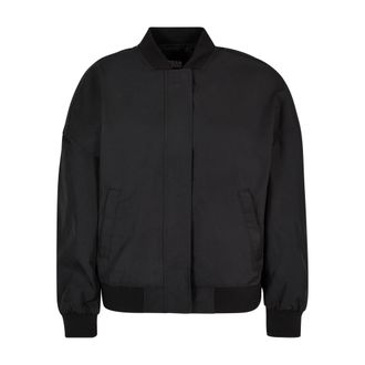 Urban Classics Dames/Dames gerecycled lichtgewicht oversized bomberjack (Zwart)