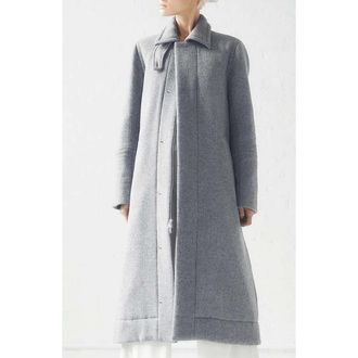 Caalo Down Wool Overcoat in Gray at Nordstrom, Size Medium