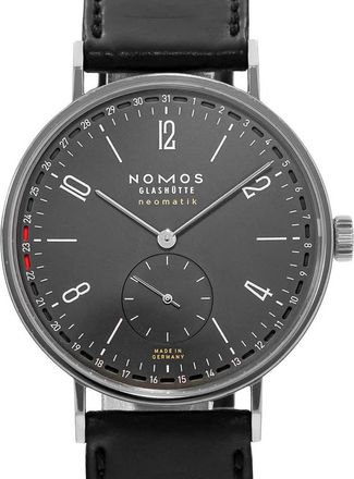 NOMOS Glash&uuml;tte Pre-owned Nomos Tangente Neomatik Ruthenium Dial Mens Watch 181