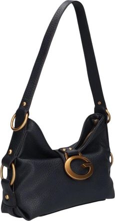 Guess Camden Mini Shoulder Bag - Dames - Schoudertassen - Blauw - ONE Size - Leer - Tassen