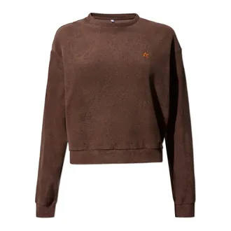 Perfect Moment Hoodies & sweatvesten, Dames, Bruin, M, Katoen, Frotte Katoenen Sweatshirt