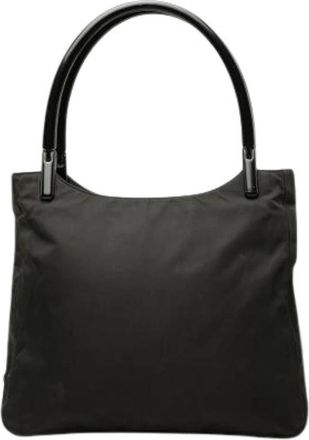 Prada Pre-owned Tote Bag - Dames - Vintage Shopper - Zwart - ONE Size - Leer - Vintage