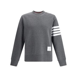 Thom Browne Heren, Sweatshirts & Hoodies, Grijs, Maat: XL Katoen