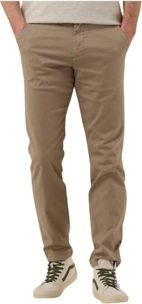 Selected Slim Fit Flex Broek in Beige - Heren - Chinos - Beige - W28 L32 - Broeken