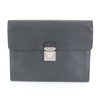 Louis Vuitton Ardoise Leather Pouch (Pre-Owned)