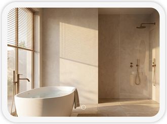 Rea Espejo Rea Top-3 80x60 Transparent 80x60 Led