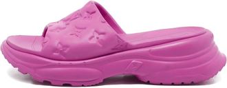 Louis Vuitton Sandali slides Pool 55 con monogramma - Rosa