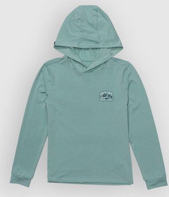 Salty Crew Fly Home Hood Sunshirt Kids Licra manga larga estampado