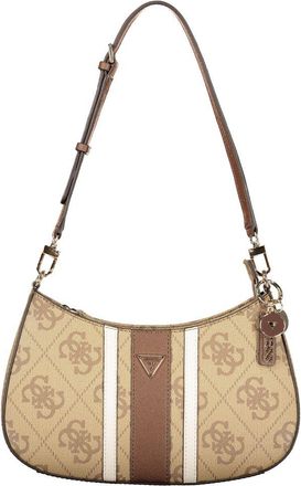 Guess Beige Polyurethane Womens Womens Bag