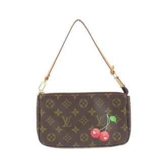 Louis Vuitton Pre-owned Pochette - Dames - Pre-owned - Bruin - Maat: ONE Size