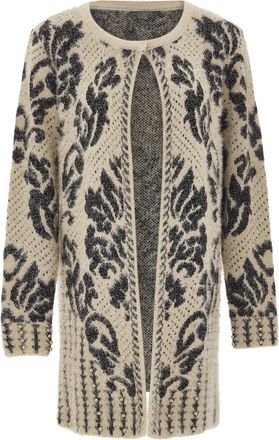 Faina Vest Dames beige/ zwart
