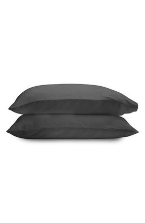 Ettitude Set of 2 Luxe Sateen Pillowcases in Night at Nordstrom, Size Standard