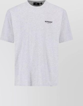 Represent cotton logo-print t-shirt