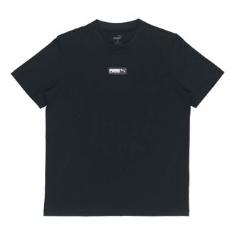 Puma Round Neck Sports Short Sleeve Black 844632-01