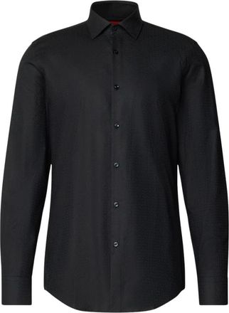 HUGO BOSS Hombre, Camisas, Negro, Talla: 3XS