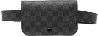Louis Vuitton Pre-owned Pochette Homme Ceinture - Heren - Vintage Heuptassen - Zwart - ONE Size - Vintage