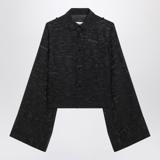 Maison Margiela Shirt With All-Over Logo Graphic