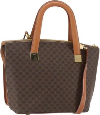 Celine Pre-owned Plastic Handbag - Dames - Vintage Handtas - Bruin - ONE Size - Vintage
