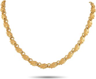 Carrera y Carrera 18K Yellow Gold Elephant Necklace CA45-110625