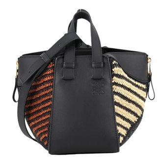 Loewe Pre-owned Hammock Shoulder Bag - Dames - Vintage Shopper - Veelkleurig - ONE Size - Leer - Vintage