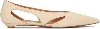 Kazar Elegante Pumps - Dames - Ballerinas - Beige - 40 EU - Leer - Schoenen