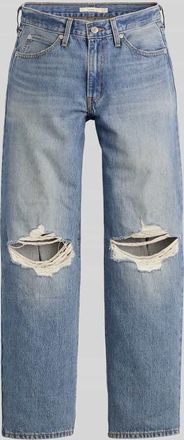Levi's Loose Fit Jeans aus reiner Baumwolle im Destroyed-Look in Jeansblau, Gr&ouml;&szlig;e 25/31