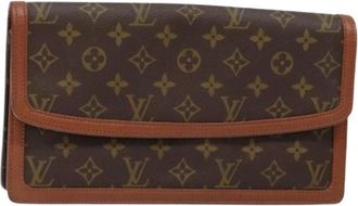 Louis Vuitton Pre-owned Clutches, female, Brown, Size: ONE SIZE Pre-owned Clutch
