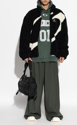 Balenciaga Sweatshirt With Logo, Mens, Green