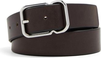 Piquadro Leren Riem - Heren - Riemen - Bruin - ONE Size - Leer - Accessoires