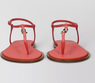 Dior leather t-strap sandals