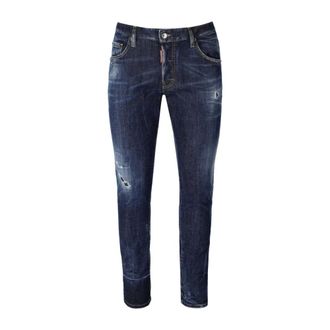 Dsquared2 Slim Fit Jeans, male, Blue, W26, Skater Blue Jeans - Slim Fit