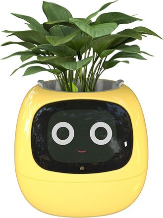 OEM Macetas Inteligentes Con Inteligencia Artificial, Visualizaci&oacute;n De La Hora Y Numerosas Animaciones Expresivas Basadas En El Entorno, Para Decoraci&oacute;n D