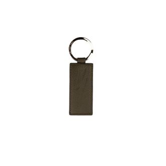 Neil Barrett Leren Sleutelhanger Bsg 903 X9200 - Heren - Sleutelhangers & Tashangers - Groen - ONE Size - Accessoires