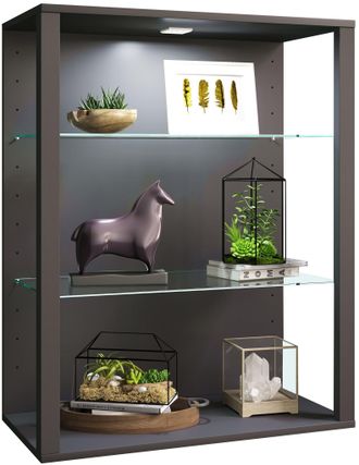 ebuy24 Ebuy24 - Estuche De Cristal Vcm Colgante Estuche De Cristal Con Vidrio De Seguridad Esg Dimensiones Aprox. Al. 90 X An. 70 X P. 35 Cm Gabinete Colgant