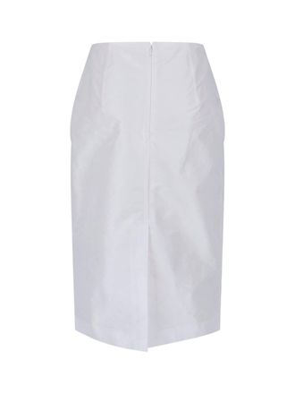 Jil Sander Womens Skirts White Polyester
